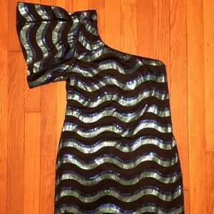 Junior’s Sequined Party Minidress